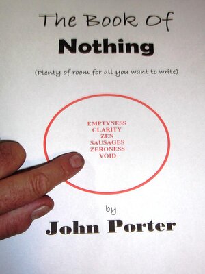 cover image of The Book of Nothing
